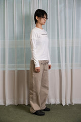 "ハイヤー ミー" コンバーテーブルロングスリーブ (WHITE)
