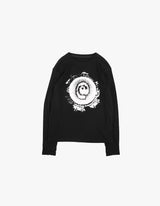 LIZARD AAS RIBBED LONGSLEEVE BLACK