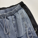 d-ring cargo shorts
