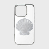 shell epoxy bumper case (silver frame)