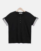 モバ ロールアップ ショートスリーブ Tシャツ