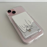 [MagSafe card wallet]The cat that became a nun