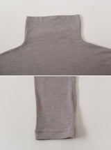 ウールテンセルタートルネックアームウォーマーTシャツ (5color)