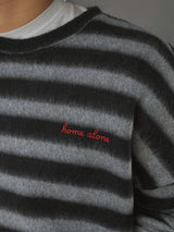フラッフィールーシーフリースボーダーTシャツ (3color)