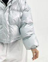 グロッシーパールヌプシショートパッディング - 2 COLOR