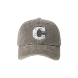 フラワーC ウォッシングボールキャップ (Brown)