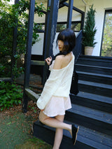 deep v neck knit