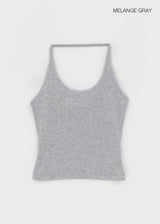 [MADE] Berua Fleece Halter Sleeveless (Set Available)