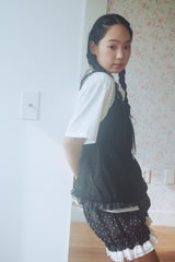 MOGU DOT LACE SHORTS 