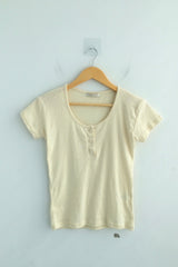 Round U button slim top
