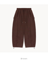 [Unisex]サイドストラップスウェットパンツ(5color)