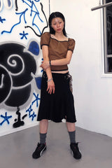 RING SKIRT - BLACK