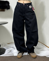 ホットピンクレタリングパンツ  D-1445