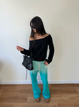 loose off shoulder tee