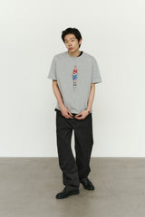 ローライズ フィット カチオン レギュラー パンツ (Washed Black)