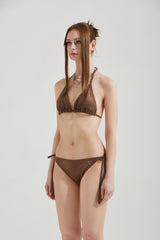 SUEDE BIKINI