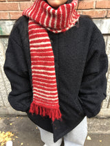ルファインウールストライプマフラー (4color)