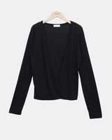 Pureble Open Front Long-Sleeve Cardigan