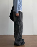 Unit Cargo Denim Pants