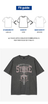 strike zone pigment-dyed short-sleeve t-shirt (3color)