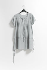 ナチュラルクラックボタンミニワンピース(3colors)