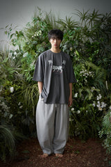 MU-WI PRT.ボックス 1/2 Tシャツ (Charcoal)