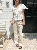 Edit Semi Bootcut Cargo Pants