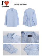 Sora Stripe Cool Loose Fit Shirt