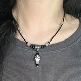 紅雲  Cats Eye Gemstone Beads Necklace