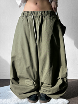 Giddy Balloon Carpenter Cargo Oversized Long Pants 5 Colors 