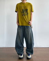 Load Snap Curved Denim Pants