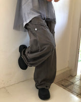 ツカミ バルーンワイドパンツ