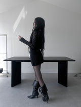black square mini one-piece