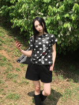 ポポバックルバンディングショートパンツ (3c)