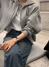 [Lè made/7,000 Sold] Lè madeエブリ ジップアップ フーディ/ 5カラー