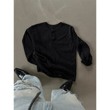 [S/S] ゴルジヘンリーネックロングスリーブ（4color）