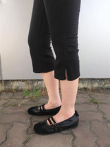 Latic Capri Slit Span Pants