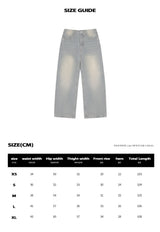 BTB : ブリーズウォッシングジーンズ [DUSTY BLUE] [UNISEX]