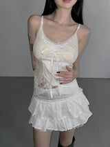 lud double lace top(3color)