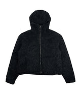 No.1541 boucle fur hood JK
