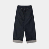 [Premium] ASCLO ロールアップローデニムパンツ (2color)