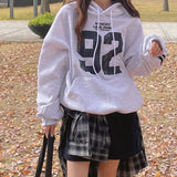 92クラックフード付きTシャツ