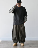 オン ドローイング レイヤード ロングスリーブ Tシャツ