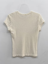 Herringbone Wrinkle Short Sleeve T-shirt