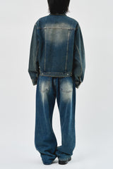 Norten Washed Denim Jacket_Blue