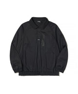 UTILITY PIQUE PULLOVER SHIRT_black