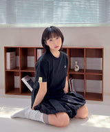Circle to Clover, Basic Logo Short Sleeve Tee_(BLACK)