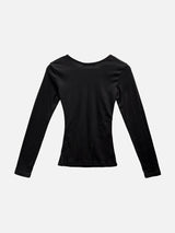 [Long sleeve ver.] ロエン モダール サイドシャーリングTシャツ (6c)