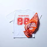 オクトパスフットボールTシャツ×バンダナ（オレンジ）