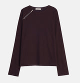 ルードワッフルジッパーTシャツ